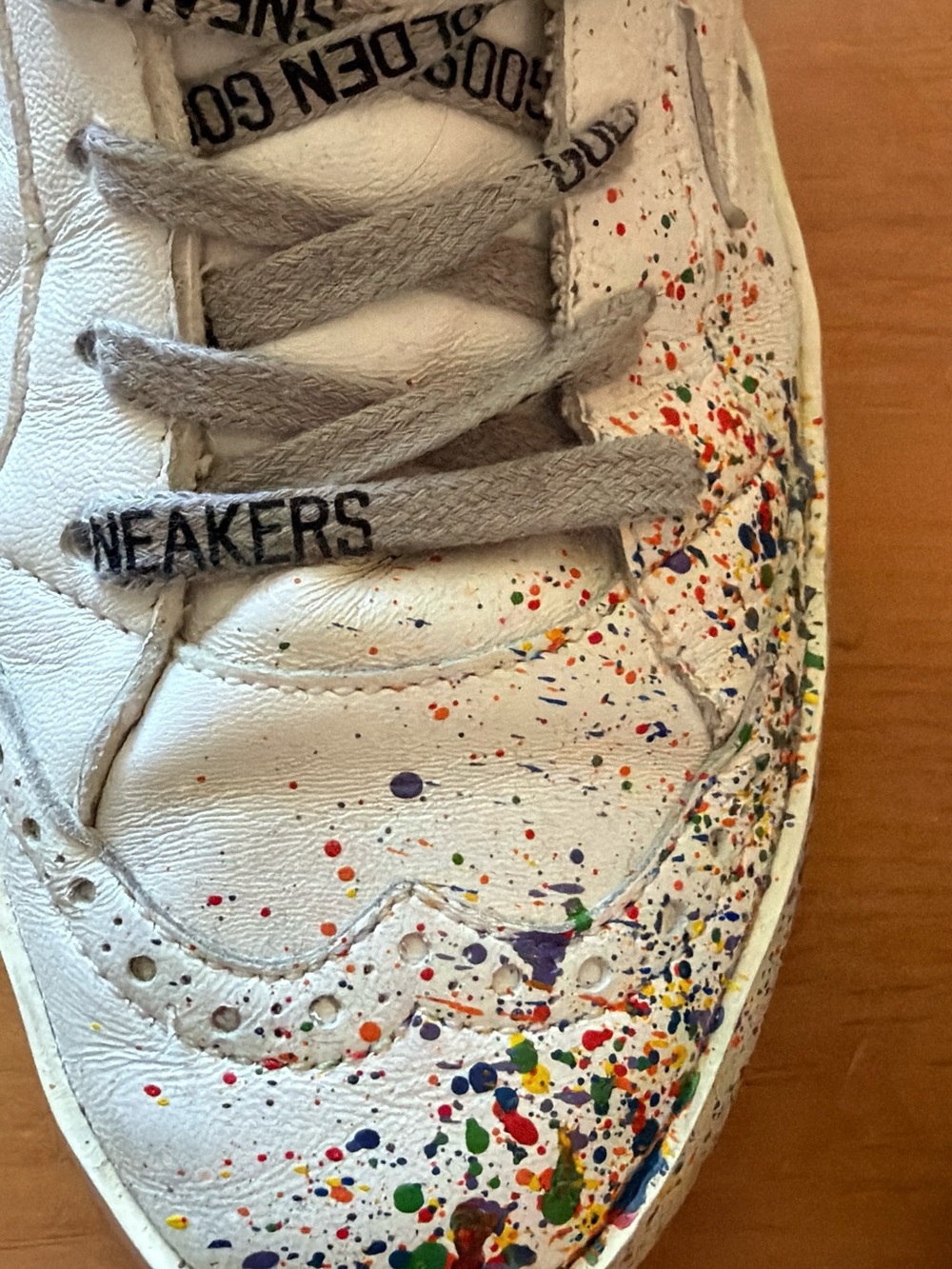 Golden Goose Mid Star Sneakers with Paint Splatter - Picture 3 of 12